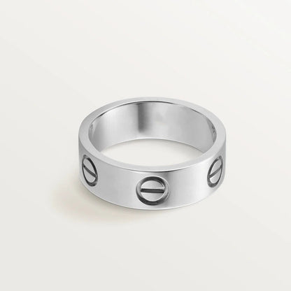 [BLAUE TRÄNEN] LIEBESRING 5,5 MM OHNE DIAMANT 