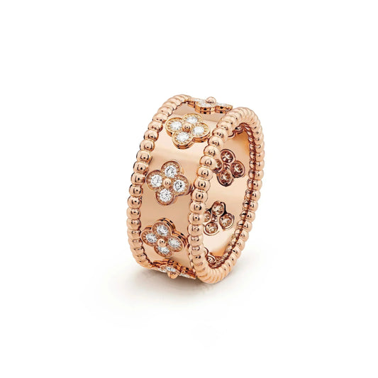 [BLAUE TRÄNEN]KLEE-KALEIDOSKOP-RING 10MM